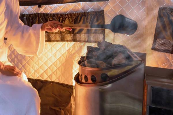 【星のや軽井沢】温泉療法専門医監修！冬景色を満喫できるサウナ付の客室でリフレッシュする 「軽井沢 冬のプライベートサウナステイ」実施｜期間：2022年12月1日～2023年2月28日