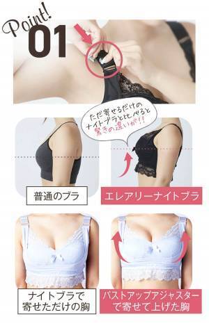 【期間限定キャンペーン開催】累計50万枚(※)を販売したバストケアブランド 「エレアリーナイトブラ」のクリスマス限定キャンペーン開催
