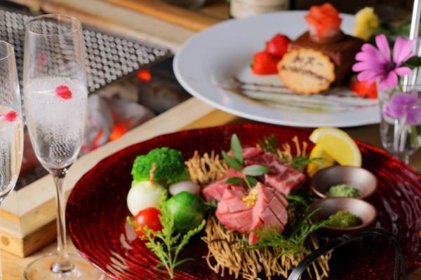 【仙台・全席完全個室焼肉】2月・3月は昼12:30よりオープン&全コースをアップグレード（仙台牛 炭火焼肉 和火一）