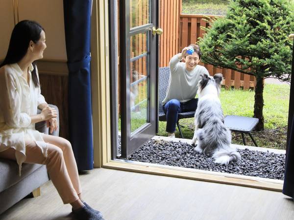 わんちゃんと一緒に＜ホテルで焼き芋＞in北軽井沢　窯グランデで仕上げるホクホクの焼き芋付プラン販売開始