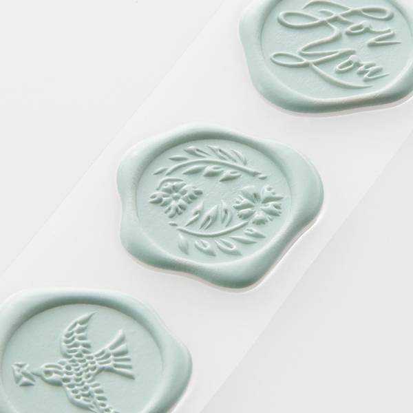 人気のシーリングワックスの雰囲気を手軽に楽しめるレターセット、付属のシールを貼るだけで手紙を贈る相手に特別感を演出　2022年12月14日（水）新発売