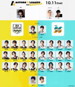 俳優・岡宮来夢プロデュース！ACTORS★LEAGUE 2022 in Basketball　人気と実力を兼ね備えた若手舞台俳優が集結！キャプテン・選手・チアリーダーほか!!発表