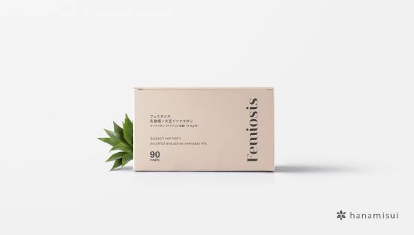 フェミニンケアのハナミスイは3種類の食品を新ブランド「Femiosis（フェミオシス）」から発売します。
