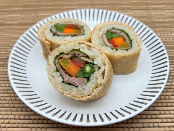 【初出店！有明ガーデン】高級伊奈利寿司専門店『福寿家』が有明ガーデン初出店！５種類の野菜と豚肉を巻いた肉巻き伊奈利ロールを新発売！