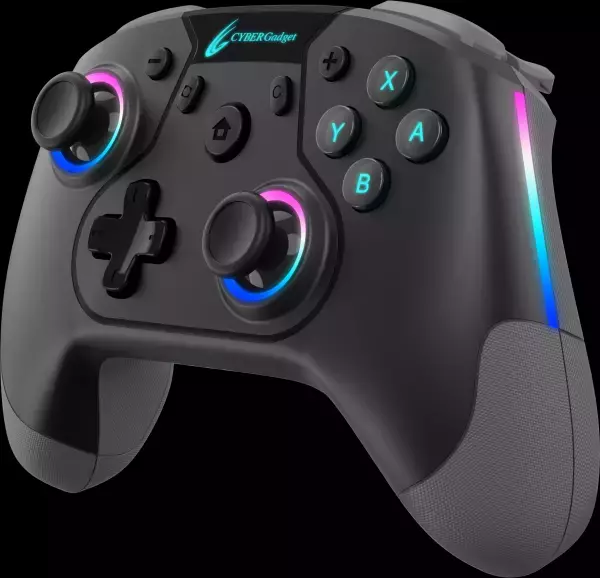 応答性と耐久性に優れた小型マイクロスイッチを採用した本格派ゲーミングコントローラーのブラックが新登場！