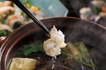 和歌山の旬の味覚 鱧と鮑を多彩なメニューで食べ比べ