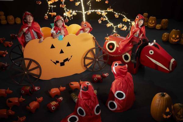 【磐梯山温泉ホテル】会津の郷土玩具「赤べこ」をテーマにしたイベント 「赤べこハロウィン」開催｜期間：2022年10月1日～31日