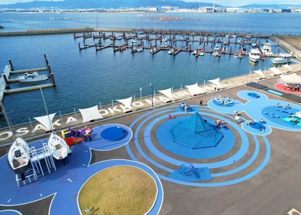 biid（ビード）【冬のおすすめスポットin大阪】環境に配慮したデザイナーズ公園「PARK HULL」にて、「焚火スペース」や「新遊具」が誕生！