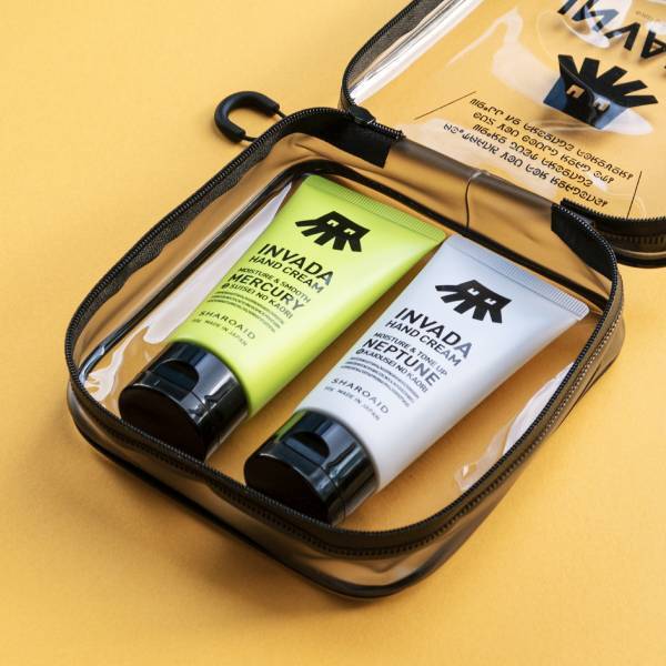 宇宙をテーマにしたハンドクリーム「INVADA」オリジナルポーチ付きギフトセットが新登場！