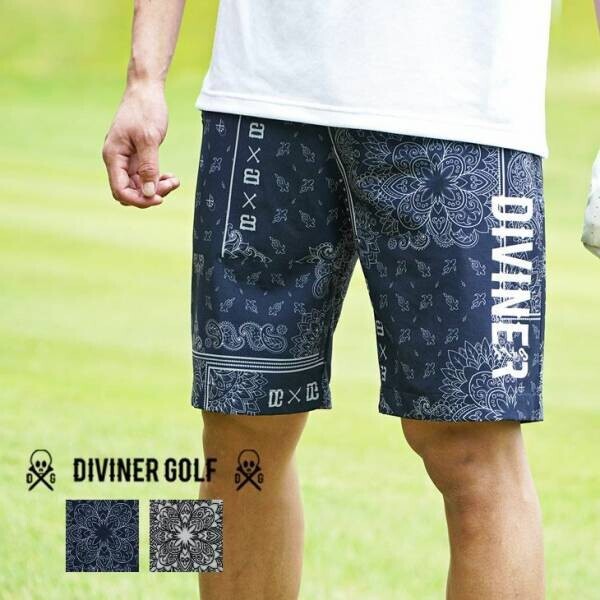 【ゴルフウェアブランド】DIVINER GOLFが2022年夏の新作コレクション3点を発表。