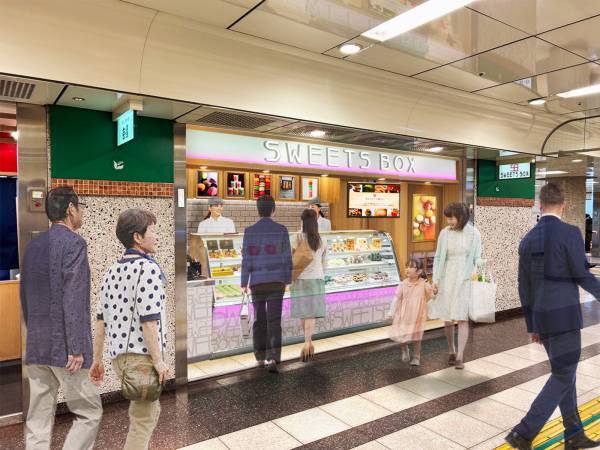 週替わりスイーツショップ「ＳＷＥＥＴＳ ＢＯＸ」が 名古屋エリアに初出店します