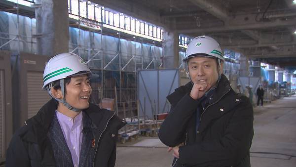 カープ・新入団選手発表会見＆広島駅・新駅ビルの工事現場にロザンが潜入！