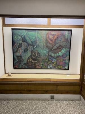 【初開催】今井香織　絵画展「私のやさしい世界は、」　射水市陶房「匠の里」にて初の異分野個展開催