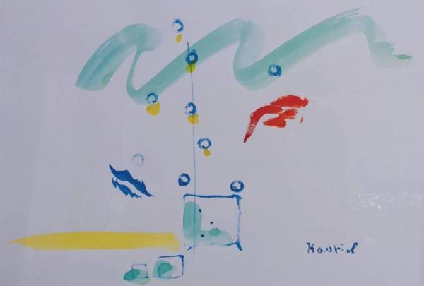 【初開催】今井香織　絵画展「私のやさしい世界は、」　射水市陶房「匠の里」にて初の異分野個展開催