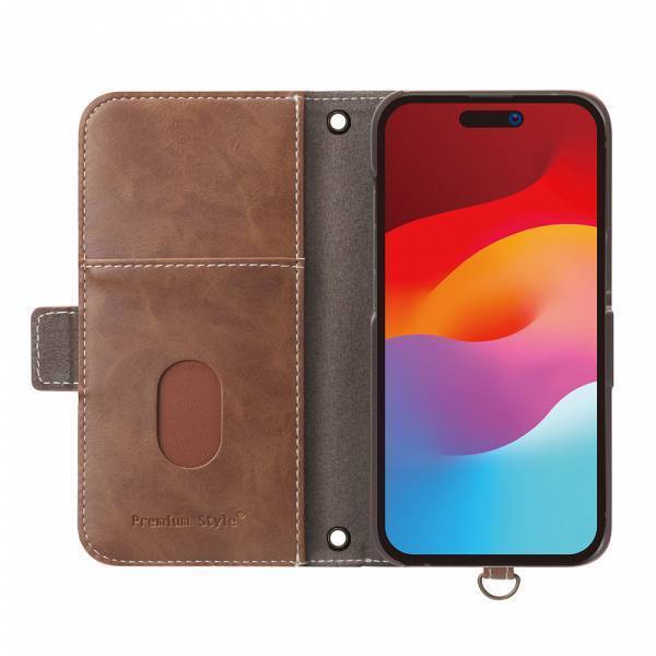 iPhone15、iPhone15Pro、iPhone15Plus、iPhone15ProMAXに対応するマグネットロック機構を搭載した手帳型ケース各種を株式会社PGAが発売