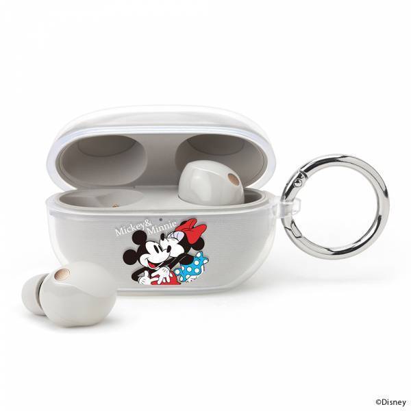 ディズニーキャラクター「ミッキー＆ミニー」デザインのSONYのWF-1000XM5充電ケース用カバーを株式会社PGAが11月下旬から新発売