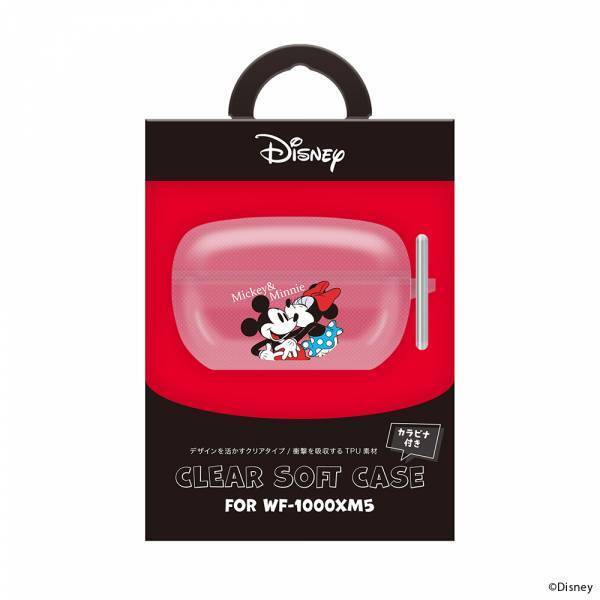 ディズニーキャラクター「ミッキー＆ミニー」デザインのSONYのWF-1000XM5充電ケース用カバーを株式会社PGAが11月下旬から新発売
