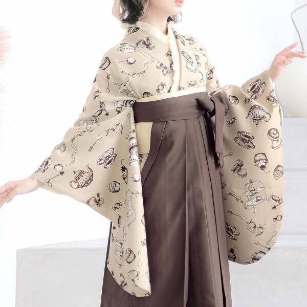 【2024年卒業式】京都きもの町よりオリジナル二尺袖着物が販売開始