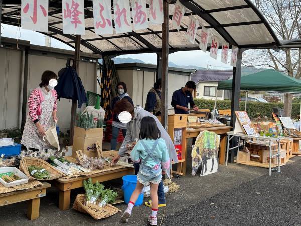 11/12（日）【小峰公園】で「秋の収穫市」を開催いたします！