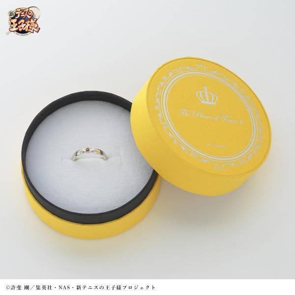 アニメ『新テニスの王子様』× THE KISS　フラッグモチーフリング第一弾　12/6（水）より受注開始！