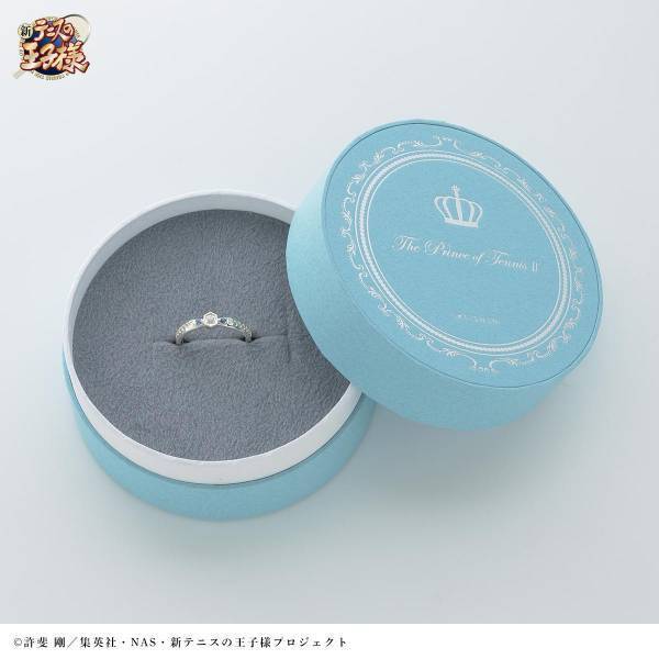 アニメ『新テニスの王子様』× THE KISS　フラッグモチーフリング第一弾　12/6（水）より受注開始！