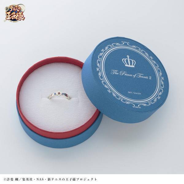 アニメ『新テニスの王子様』× THE KISS　フラッグモチーフリング第一弾　12/6（水）より受注開始！