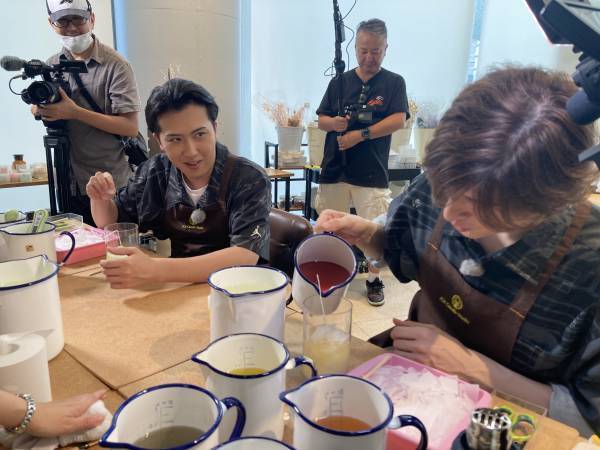 尾上松也と城田優の大親友コンビが手作りのキャンドルを制作！ ＢＳ松竹東急オリジナルレギュラー番組 「松也Pの◯◯◯」 12月5日(火)、19日（火）夜10時30分～　放送！！