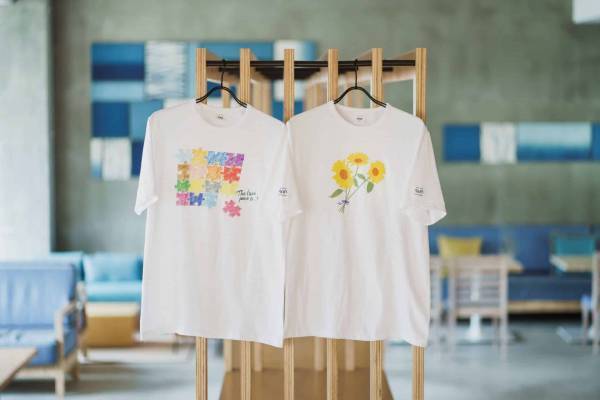【BEB5沖縄瀬良垣】“捨てられるはずのTシャツ”活用アート！「海風ひらひらTシャツスカイ」開催　～オリジナルTシャツ作成体験も実施～｜期間：2023年6月1日～7月15日