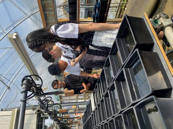 広島ホームテレビ【せとチャレ！STU48】奥深き改良メダカの世界をフカボリ