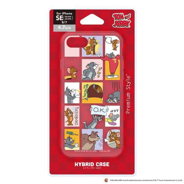 「トムとジェリー」デザインのハイブリッドケースを1月20日より発売