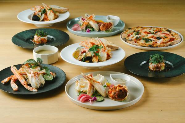 【旅行支援OK】薪窯創作イタリアン「カニ尽くしコース」がスタート。京丹後市「HOTEL＆湖邸 艸花 -そうか-」