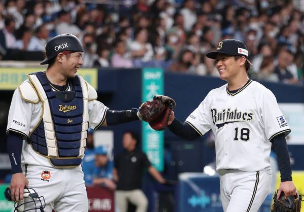 2023プロ野球最優秀バッテリー賞　DeNA・東克樹＆山本祐大、オリックス・山本由伸＆若月健矢が受賞