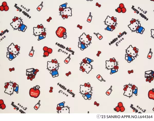 grove（グローブ） 「ハローキティ」50周年アニバーサリーコラボ商品を11月1日（水）より発売開始！