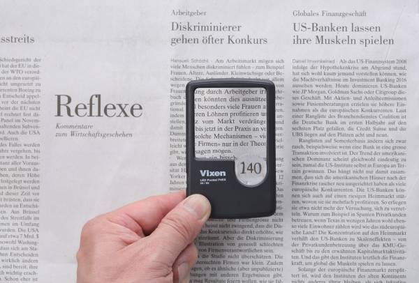 LEDライト搭載！2種類の倍率が便利な薄型ルーペ 「LEDポケットP45II」を7月19日（水）に発売