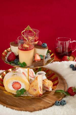 大人のリゾートカフェ「ミエレ ザ ガーデン」『いちごフェア』を開催 淡路島産のいちごを使用したスイーツを1月15日より提供