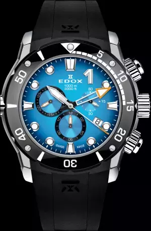 ダイバーズウォッチのパイオニア〈エドックス〉 プロアングラー 冨本タケルさんがブランドアンバサダーに就任