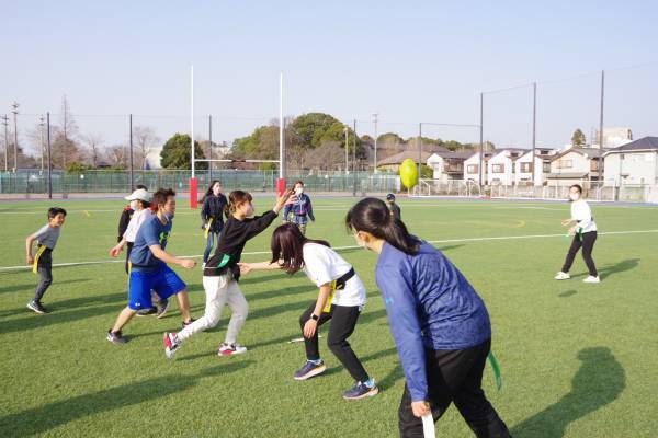 親子で楽しくラグビー体験 ラグビー親子教室を実施