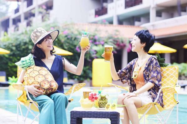 【西表島ホテル】今年はパイン型BBQグリルが登場！開放的なプールサイドでパインづくしの夏を楽しむ「パインビアフェス」開催 期間：2023年6月15日～8月31日