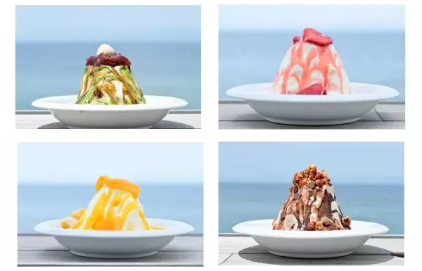 シーフードダイナー＆カフェ「miele the DINER」 ボリューム満点の新メニュー ～ 暑い夏にぴったり、自家製クリームチーズソースをベースにしたふわふわかき氷も新登場 ～