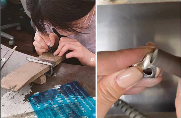 ㈱クロスフォー　若手育成の一環として都内ジュエリー専門学校生と初コラボを実施。