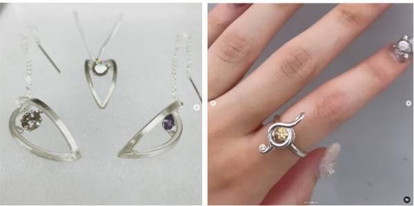 ㈱クロスフォー　若手育成の一環として都内ジュエリー専門学校生と初コラボを実施。