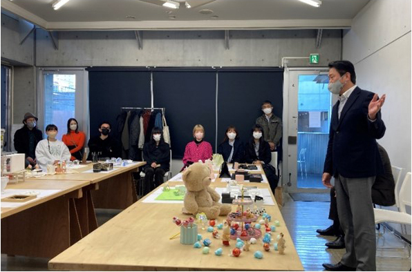 ㈱クロスフォー　若手育成の一環として都内ジュエリー専門学校生と初コラボを実施。