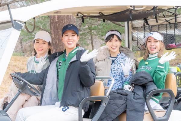 黒のミニスカウエアでタレントCOCOが初参戦！横山ルリカ・阿部桃子などお馴染みの顔ぶれと熱いバトル！「ゴルフ女子 ヒロインバトル」2月5日（日）夕方6時30分～ BS12で放送！