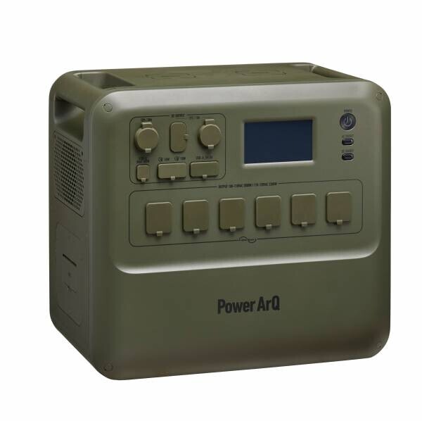 【ポータブル電源 PowerArQシリーズ最大容量】停電対策としても活躍する2150Wh登場！2月10日より発売開始