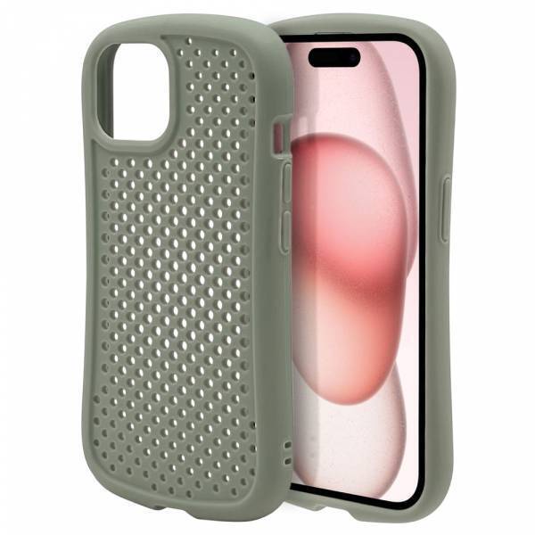 【iPhone 15シリーズ】握りやすいカーブ構造と放熱機能の「AIR MESH」を発売！