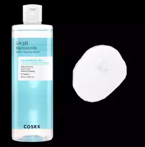 韓国スキンケアブランド「COSRX(コスアールエックス)」より低刺激ダーマクレンジングウォーター「弱酸性 ナイアシンアミド ミセラークレンジングウォーター」新登場！
