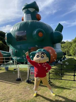 しんちゃんと一緒にはじめてのクラフト！芸術の秋を彩る、子どもたちの最高の笑顔！ 『しんちゃんと一緒に⁉クラフト教室inのんびりのはら』９月16日開始