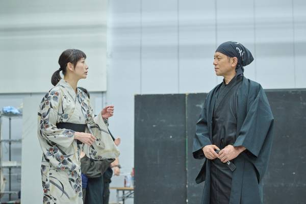 的場浩司主演！福田悠太（ふぉ〜ゆ〜）・大空ゆうひ共演！舞台「銀河鉄道の父」白熱の稽古場公開！！