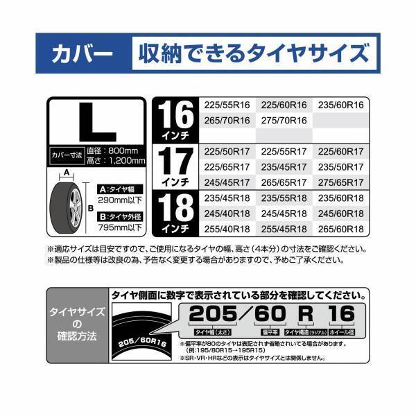 ベランダやガレージでの収納に便利、タイヤを雨や紫外線から守る！『タイヤパレット&タイヤ収納カバー』をセット販売で新発売！！
