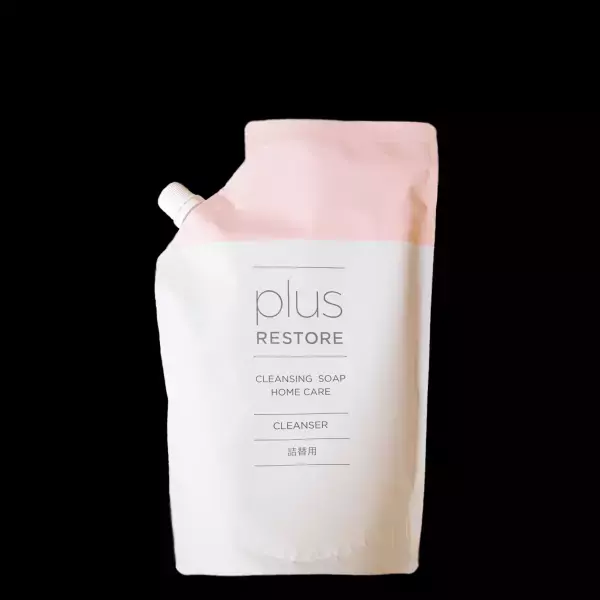 プラスリストア　クレンジングソープ泡ホームケアの詰め替え容器をリニューアル｜株式会社ジェイメック